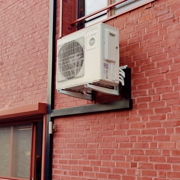 Airco-installatie-bollen-werm
